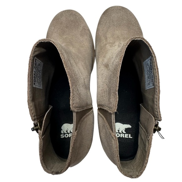 NWT WOMEN'S SOREL JOAN OF ARCTICT™ WEDGE III ZIP BOOTIE - Picture 4 of 14